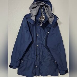 Vintage The North Face Gore-Tex Windbreaker Jacket Navy Blue L
